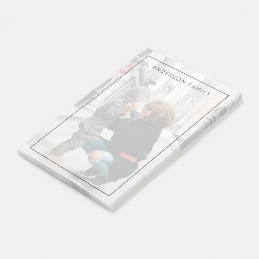 Familiefoto Post-it® Notes (Schuin)