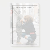 Familiefoto Post-it® Notes (Voorkant)