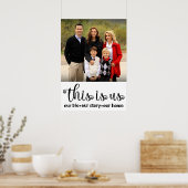 Familiefoto Poster (Keuken)