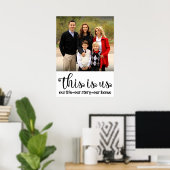 Familiefoto Poster (Thuiskantoor)