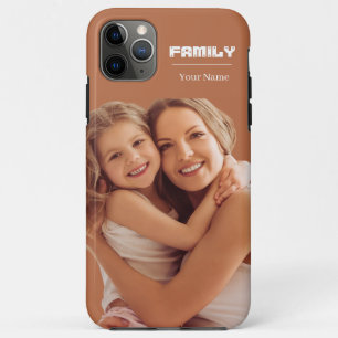 Familiefoto Roze 1 Afbeelding Case-Mate iPhone Case