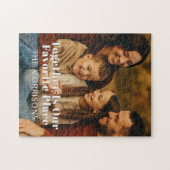 Familiefoto samen is onze favoriete plek legpuzzel (Horizontaal)