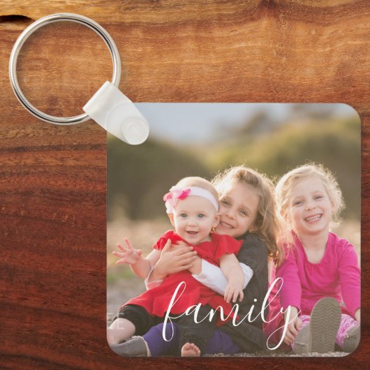 Familiefoto Sleutelhanger (Voorkant)