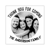 Familiefoto Thanksgiving Party Favoriet Rubberstempel (Afrduk)