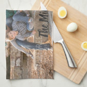 Familiefoto Trendy design Theedoek (Quarter Fold)