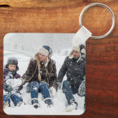 Familiefoto Unieke aangepaste toetsenborden Sleutelhanger (Achterkant)
