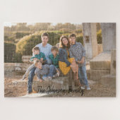 Familiefoto van Cherished Memories Legpuzzel (Horizontaal)