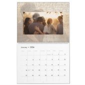 Familiefoto vol herinneringen kalender (Jan 2026)