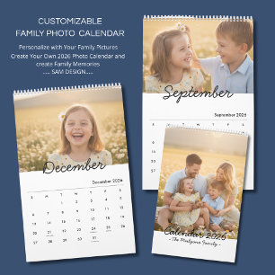 Familiefotocalender 2026 – Een jaar vol liefde Kalender