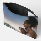 Familiefotocollage 2 foto dubbelzijdig etui (Open)