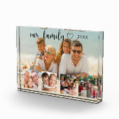Familiefotocollage liefdeshart script fotoblokken (Rechts)
