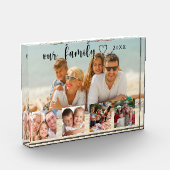 Familiefotocollage liefdeshart script fotoblokken (Links)