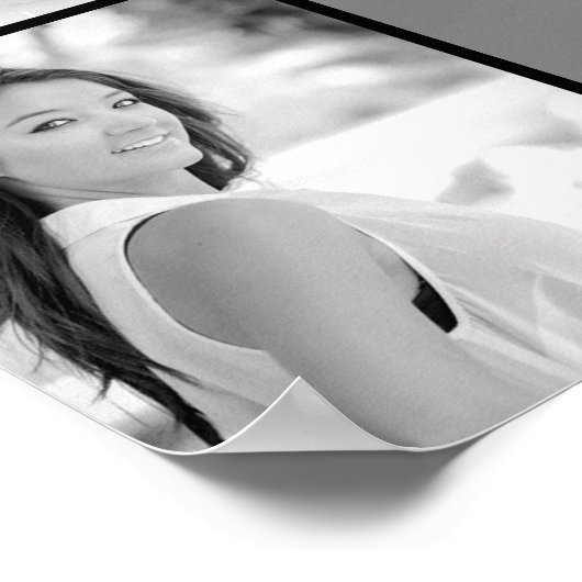 Familiefotocollage Poster (Hoek)