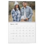 Familiefotokalender 2026 kalender (Feb 2027)