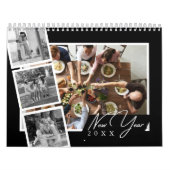 Familiefoto's Aangepaste offerte Uniek Kleurrijk 2 Kalender (Hoes)