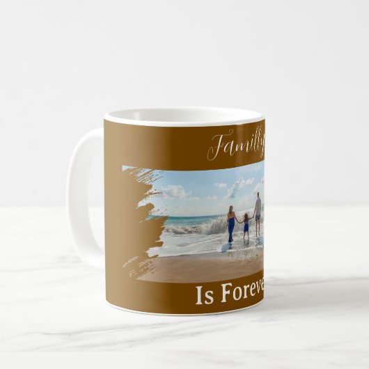 Familiefoto's afdrukken op Mokken | Aangepaste & e (Voorkant links)