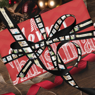 Familiefoto's  Banner Familienaam Satijnen Lint