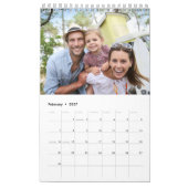 Familiefoto's Collage Love Script 2025 Kalender (Feb 2027)