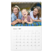 Familiefoto's Collage Love Script 2025 Kalender (Jan 2027)