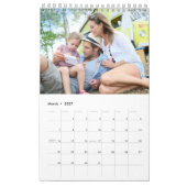 Familiefoto's Collage Love Script 2025 Kalender (Mar 2027)