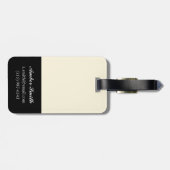 Familiegangers van diverse Engelse woningen Bagagelabel (Achterkant horizontaal)