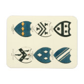 Familiegangers van diverse Engelse woningen Magneet (Horizontaal)