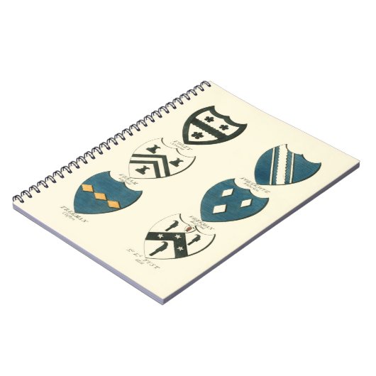 Familiegangers van diverse Engelse woningen Notitieboek (Linkerzijde)