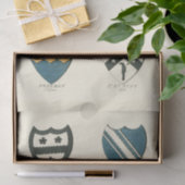 Familiegangers van diverse Engelse woningen Tissuepapier (Geschenk)