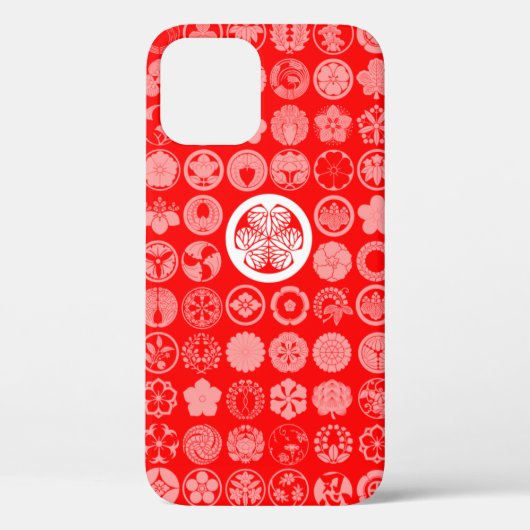 [Familiegeleggen] Bloemen en Planten rood Case-Mate iPhone Case (Achterkant)