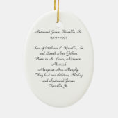 Familiegeneeskunde Keramisch Ornament (Achterkant)