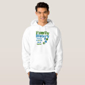 Familiegeschiedenis Puzzle Hoodie (Voorkant volledig)