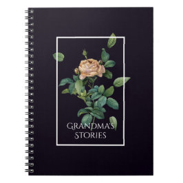 Familiegeschiedenis van oma notitieboek