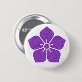 [Familiegroefhebbers] Kikyo flower Button (Voorkant /achterkant)