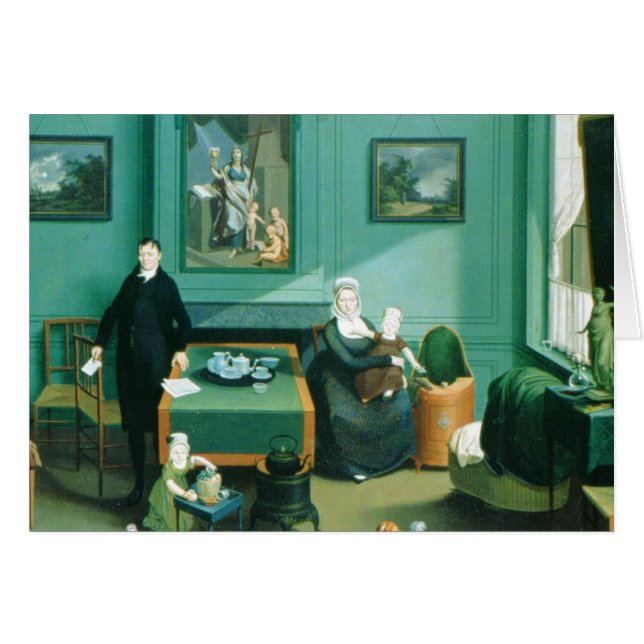 Familiegroep, c.1810 (Voorkant Horizontaal)