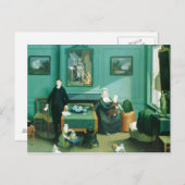 Familiegroep, c.1810 briefkaart (Voorkant / Achterkant)