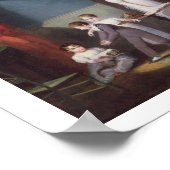 Familiegroep in het binnenland, c.1800 poster (Hoek)