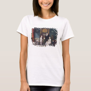 Familiegroep in het binnenland, c.1800 t-shirt