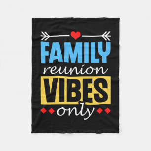 Familiehereniging vibes alleen verzamelen families fleece deken