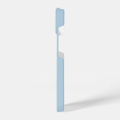 Familieherinneringen 4 foto Collage Poeder Blauw iPhone Hoesje (Linkerkant)