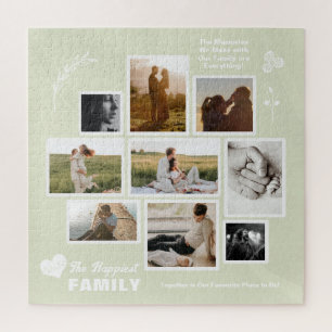Familieherinneringen Fotocollage Legpuzzel