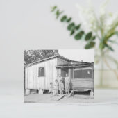 Familiehuis Geschiedenis 1928 Briefkaart (Staand voorkant)