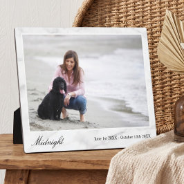 Familiehuisdier Foto Herinnering Aandenken Witte M Fotoplaat