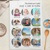 Familiejaar Fotogalerij 12 Afbeeldingen gepersonal Theedoek