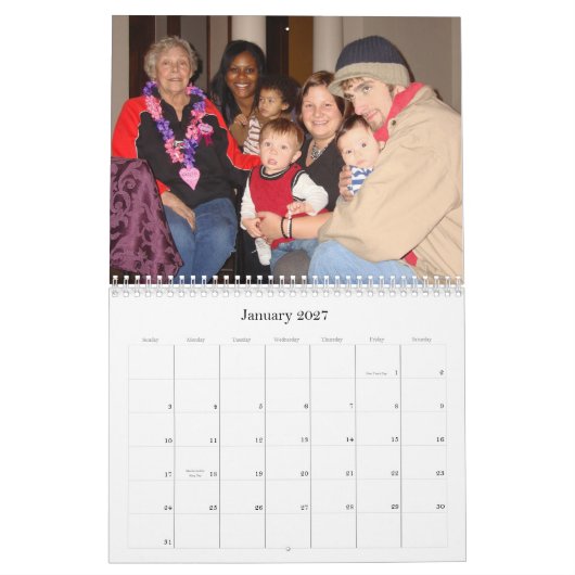 familiekalender kalender (Jan 2027)
