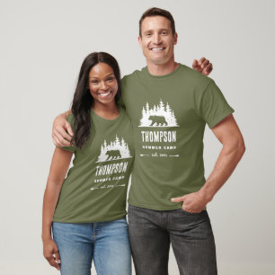 Familiekampnaam Wandelend Beer T-shirt