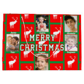 Familiekerstfoto Groot Cadeauzakje (Achterkant)