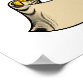 Familieklok invoeren poster (Hoek)