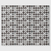 [familiekresten] bloemen cadeaupapier (Vlak)