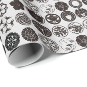 [familiekresten] bloemen cadeaupapier (Rol Hoek)