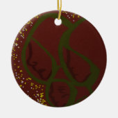Familiekunst Keramisch Ornament (Voorkant)